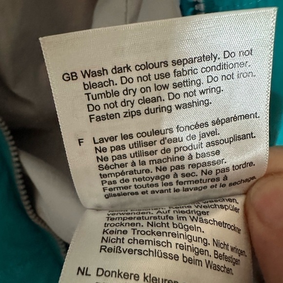 Craghoppers National Geographic bluish teal three season puffer jacket, 6 - Picture 7 of 9